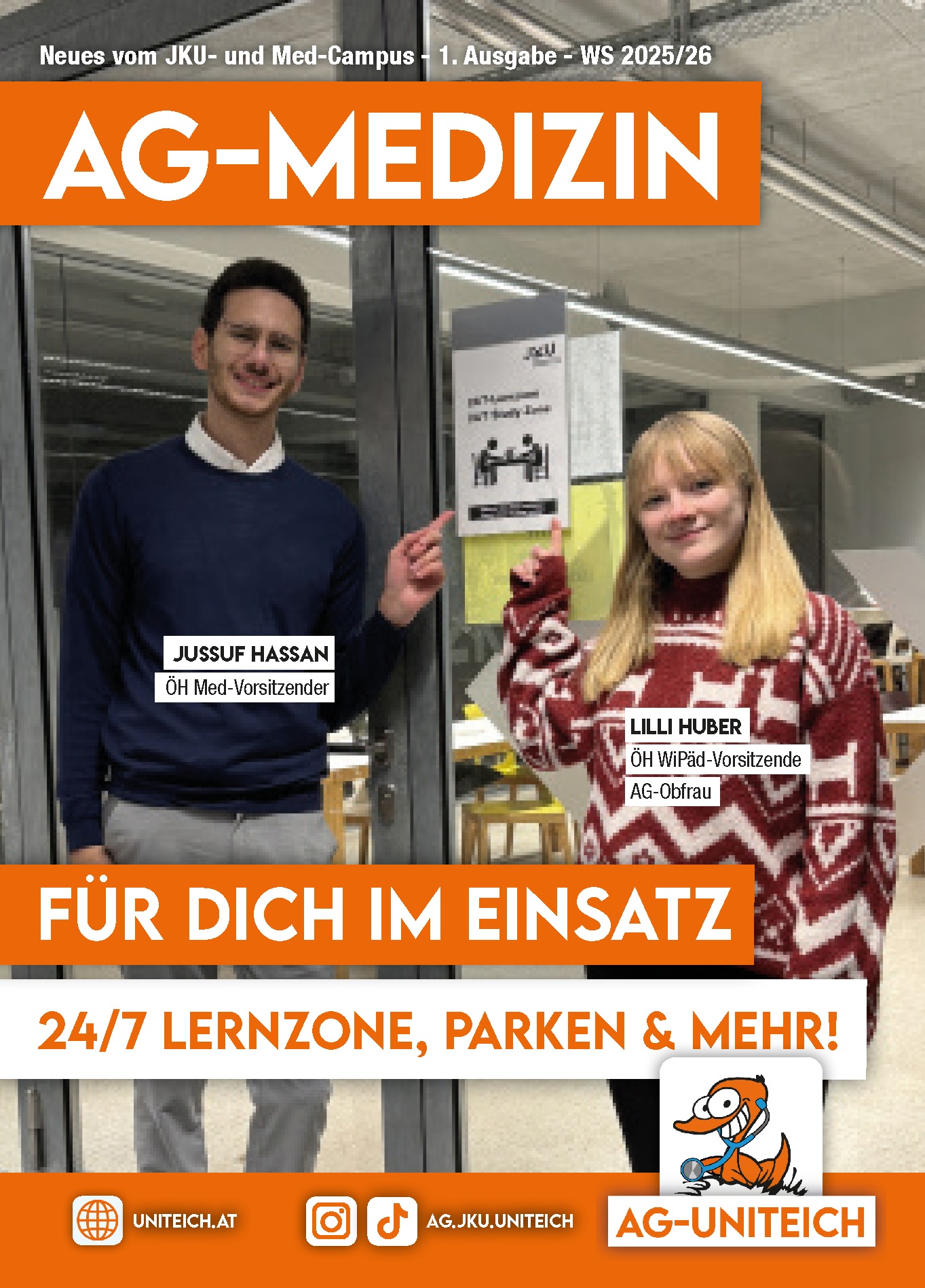 Neues vom JKU- und Med-Campus - 1. Ausgabe - WiSe 2025